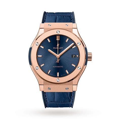 hublot classic fusion blue king gold|hublot classic fusion price.